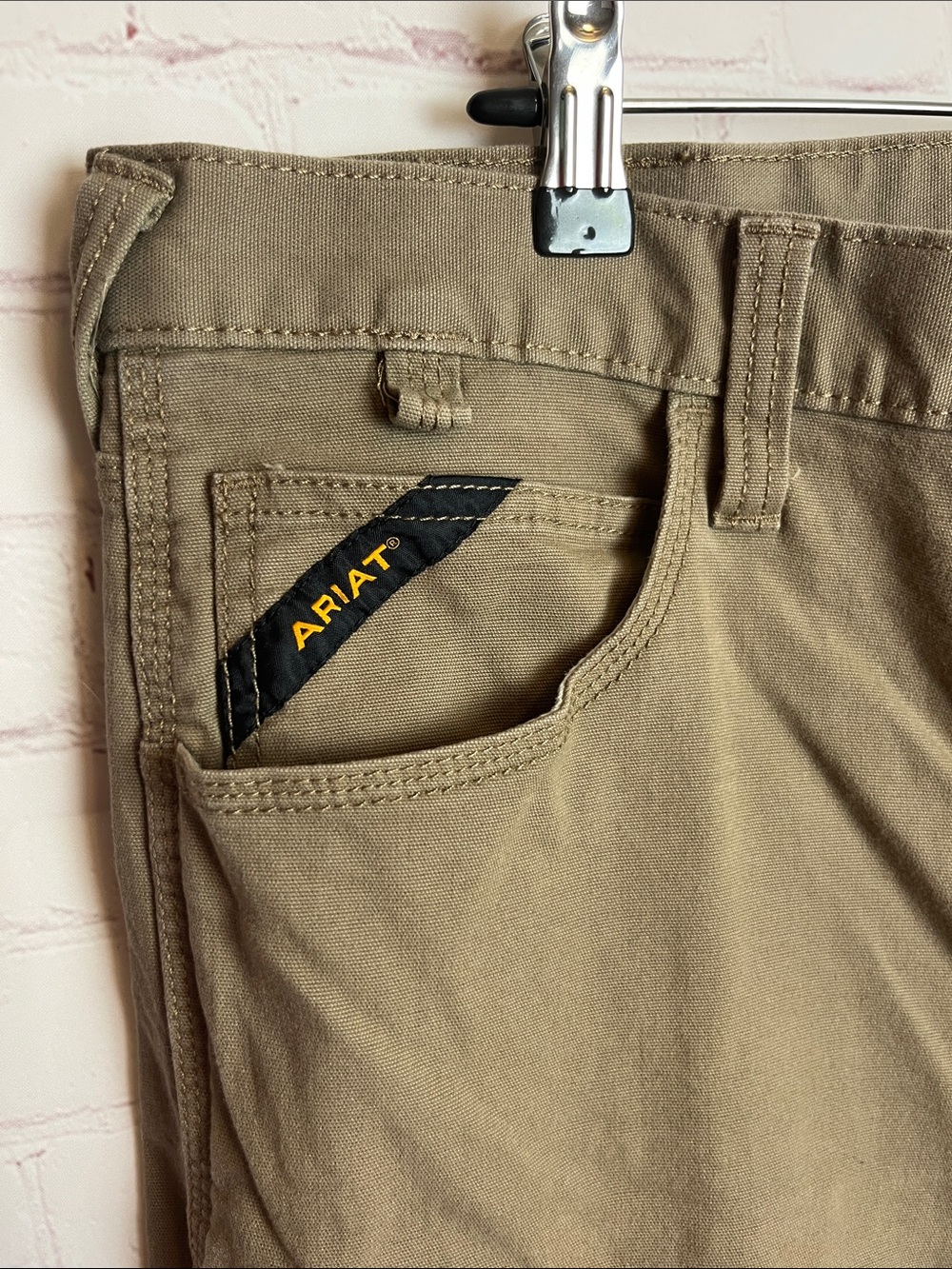 Ariat Rebar M7 Slim Straight Leg Pants - Picture 7 of 16
